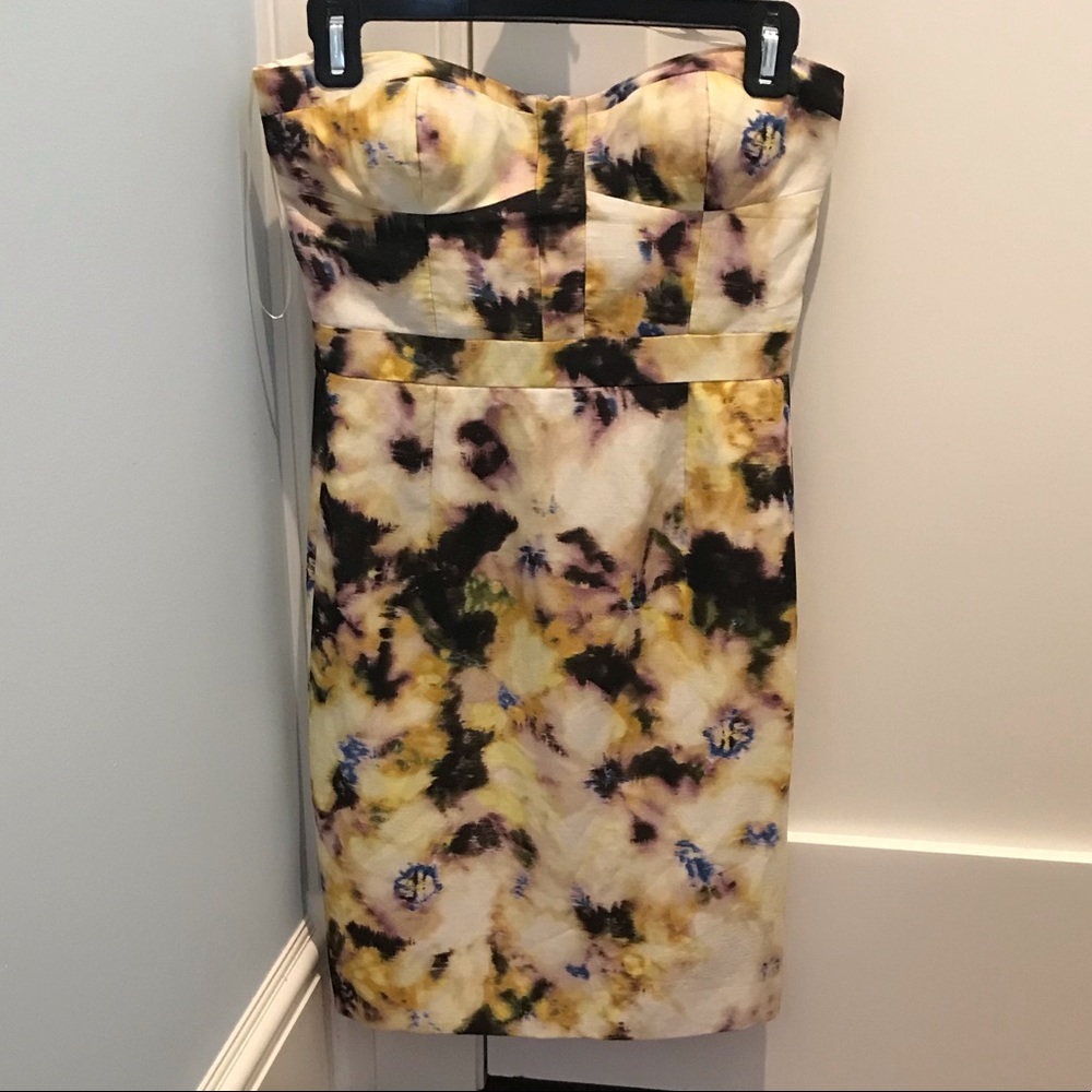 Strapless J Crew dress